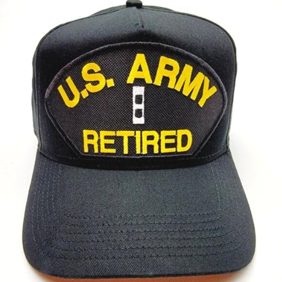 Other - U.S. Army CW3 Chief Warrant Officer Retired Men's Hat Ball Cap Black